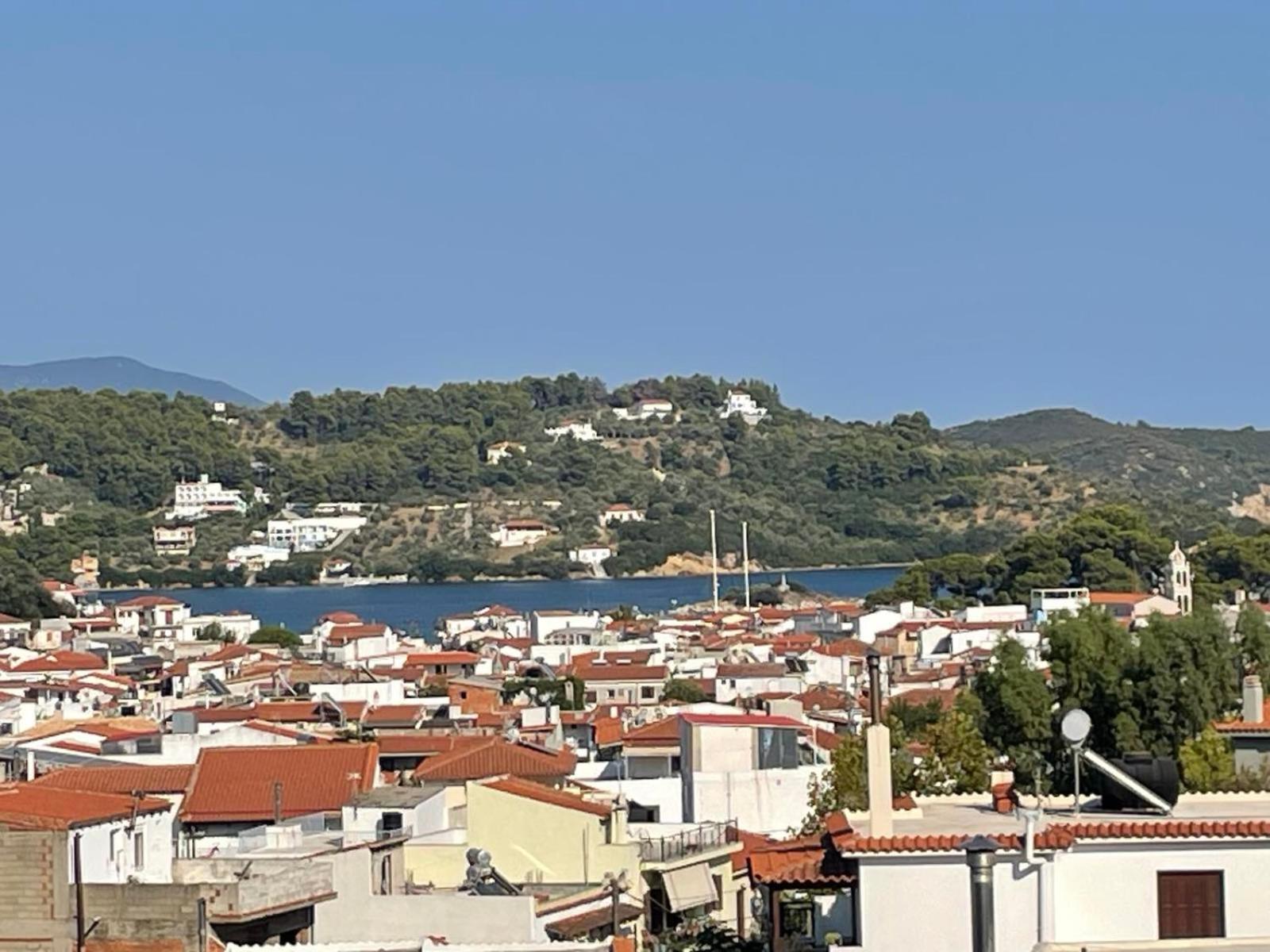 Katerinas Apartmens Skiathos Town Bagian luar foto